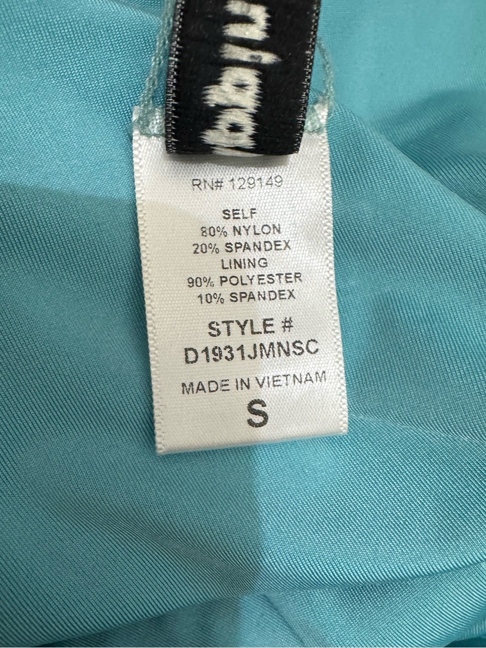 Dippin' Daisy's Shoal Front Zipper Long Sleeve One Piece (S) - Picture 9 of 10